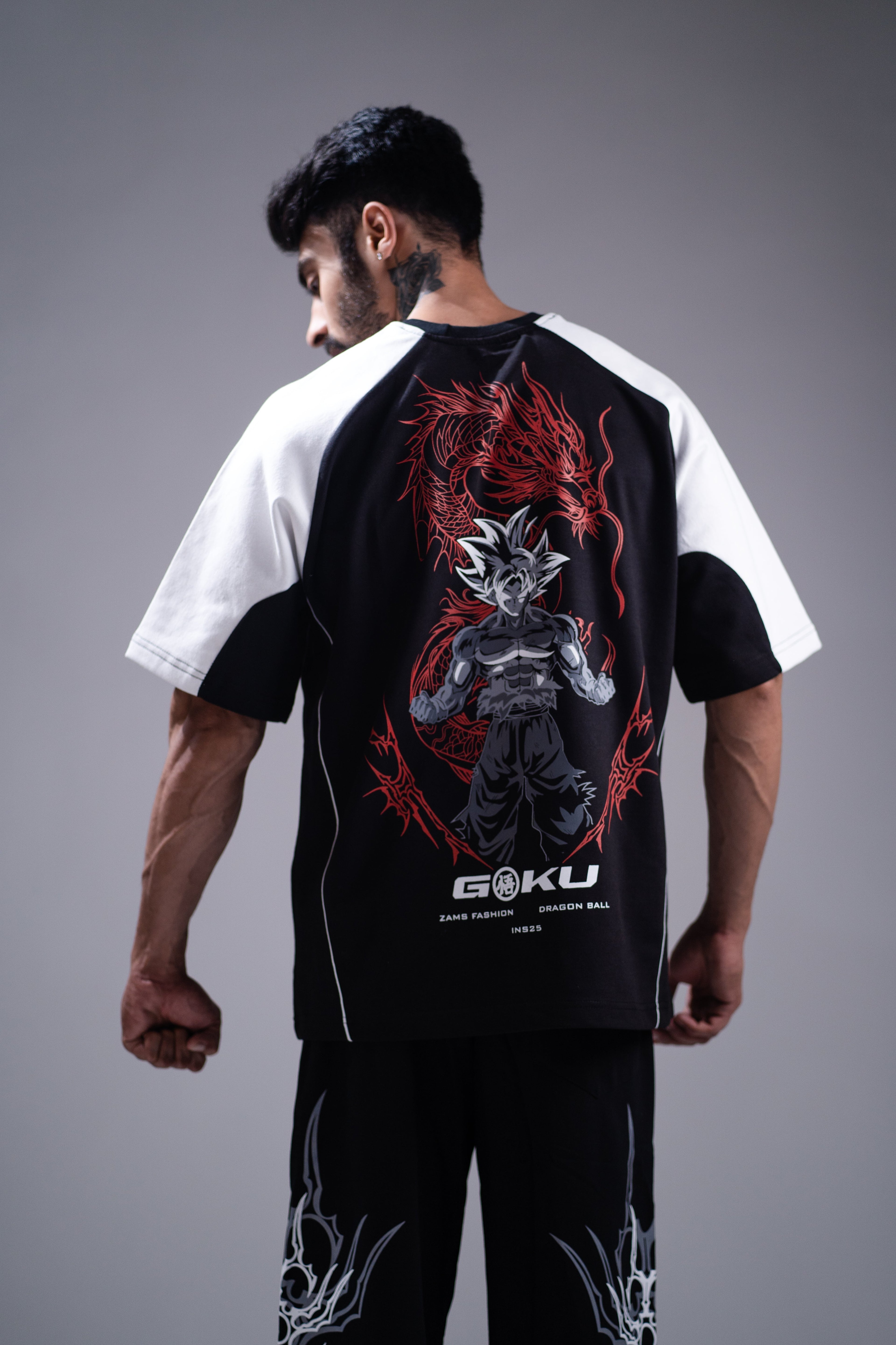 Ultra Instinct Goku (Kakarot) | Oversized Anime T-Shirt ZAMS