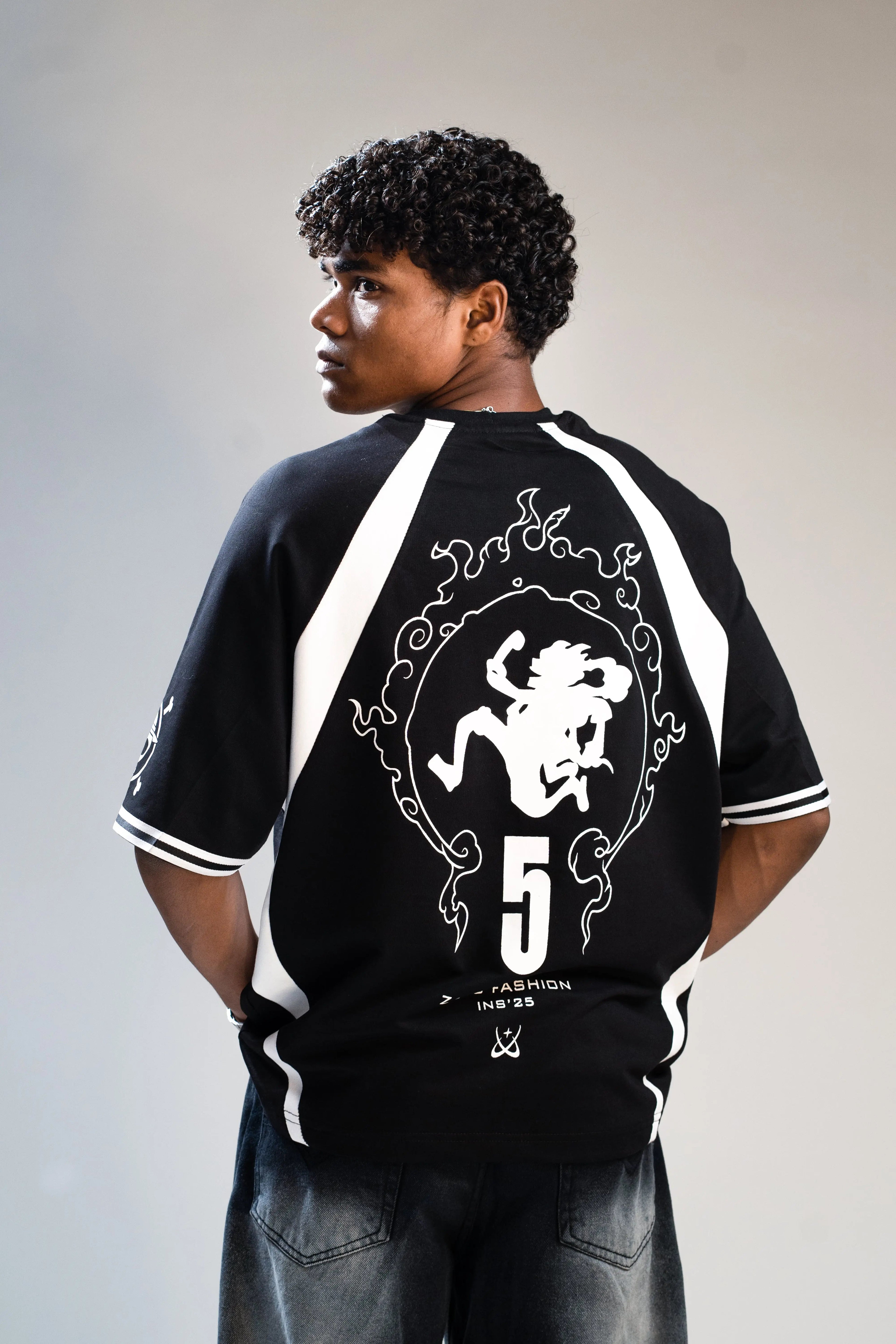 Luffy Gear 5 V2 Oversized T Shirt ZAMS