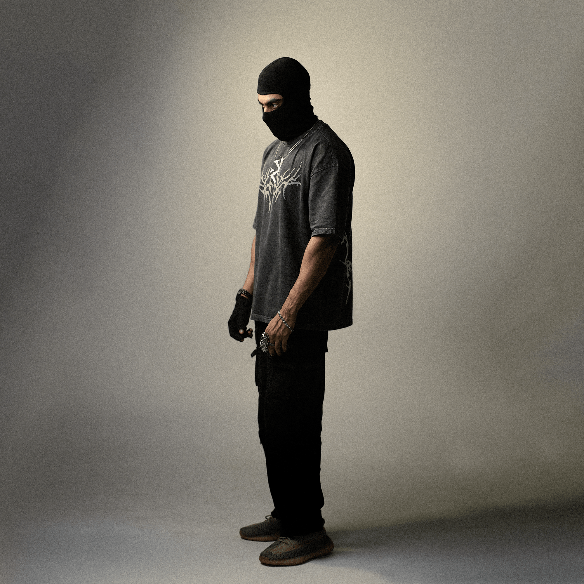 Berserk: Victim Of The Fate / Stone Wash / Oversized T-shirt ZAMS