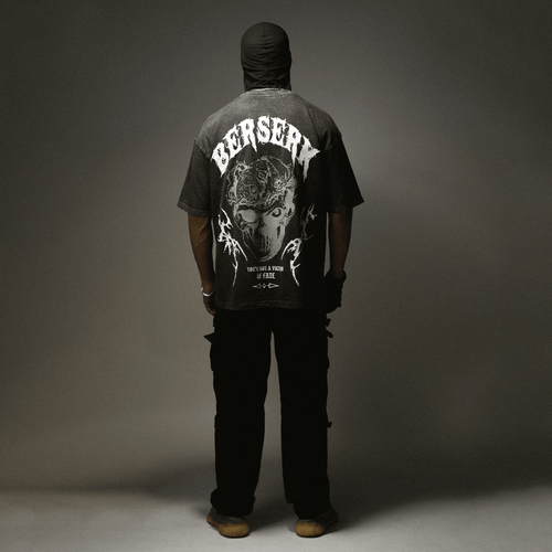 Berserk: Victim Of The Fate / Stone Wash / Oversized T-shirt ZAMS