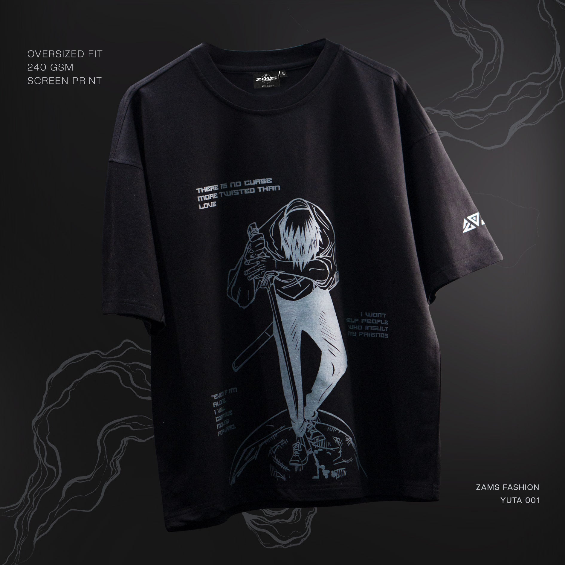 Yuta 001/ JJK / Oversized T-Shirt ZAMS