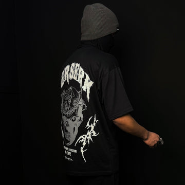 Berserk Victim of Fate Black Oversized T-shirt