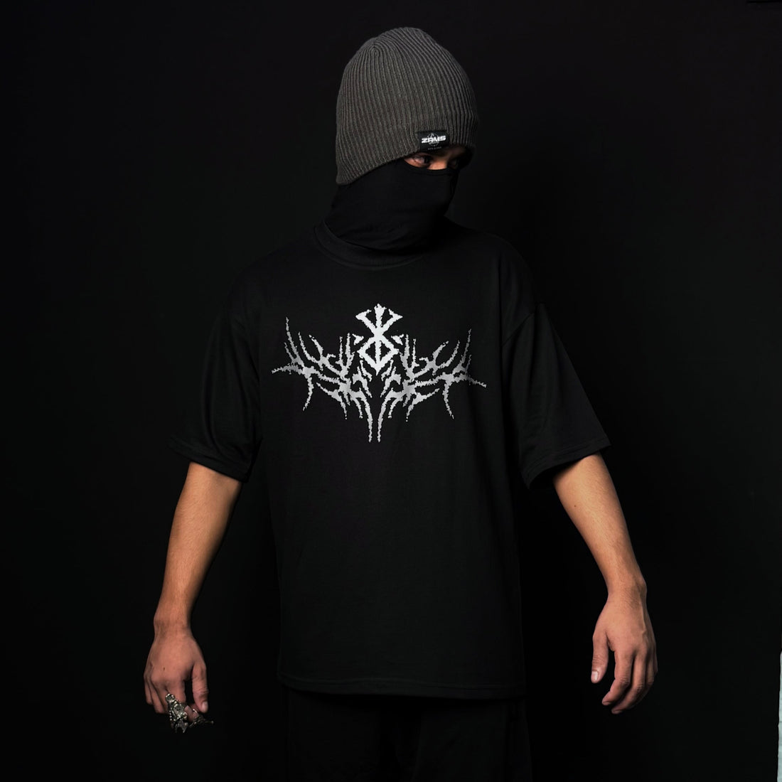 Berserk Victim of Fate Black Oversized T-shirt