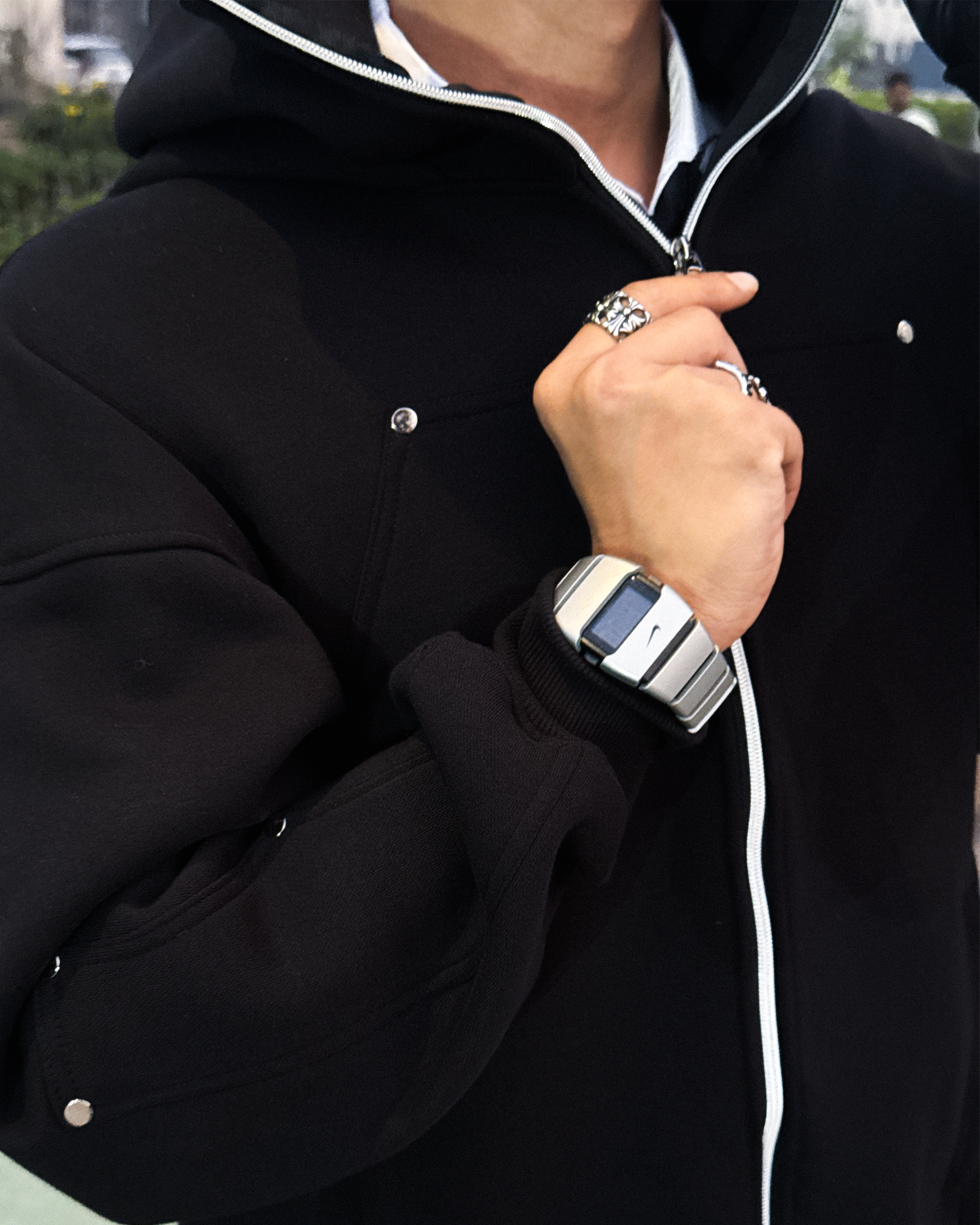 Utopia / Balaclava Zipper Hoodie