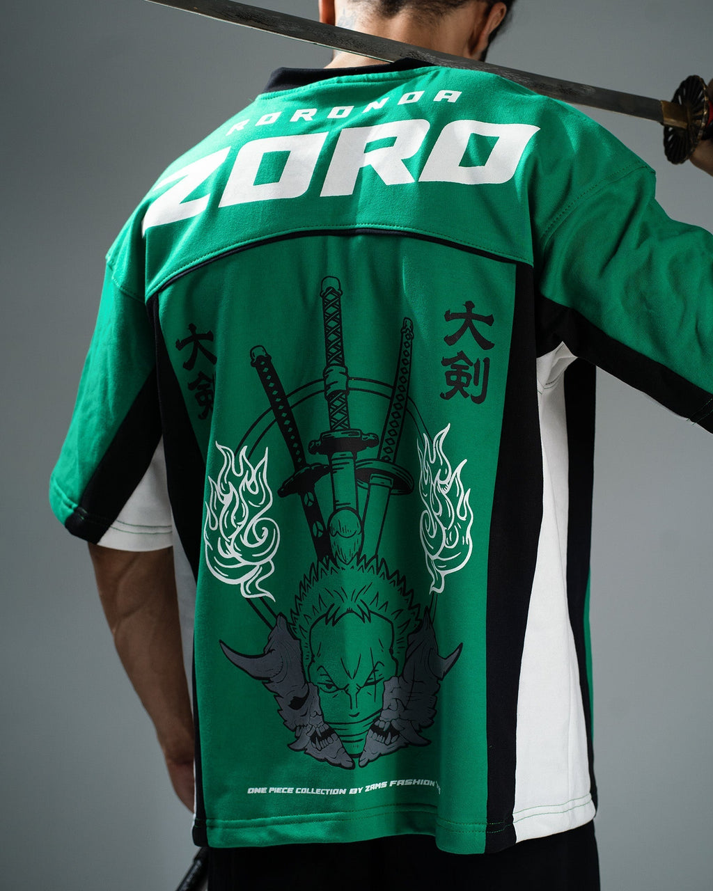 Zoro / Three Blades / Oversized T-shirt - ZAMS