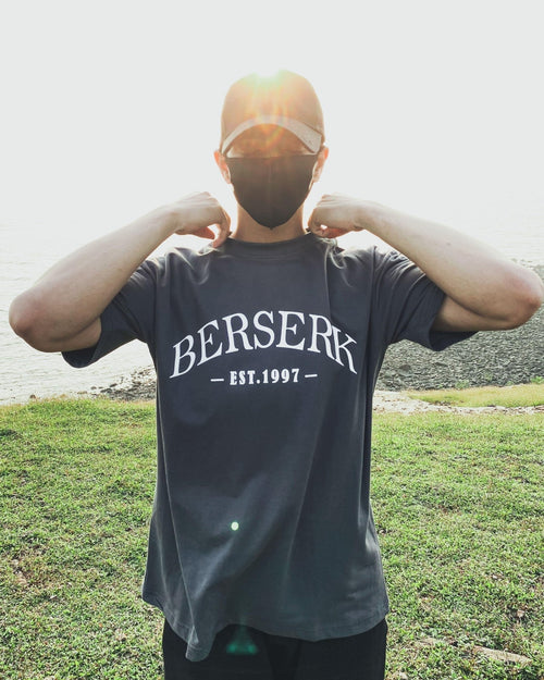 Berserk / Vintage Charcoal Gray / Oversized T-Shirt - ZAMS