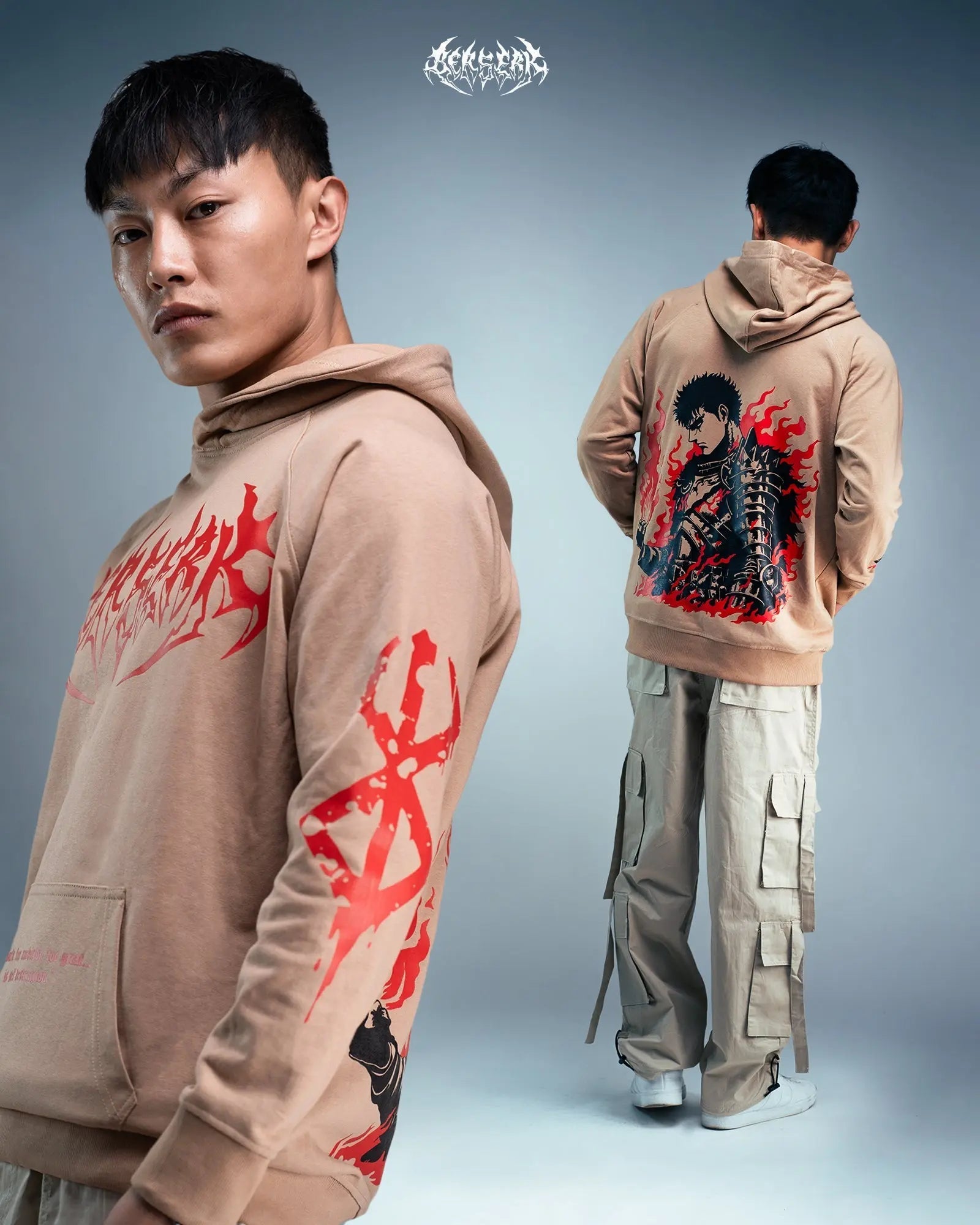 Gut's Flame / Berserk / Oversized Hoodie ZAMS