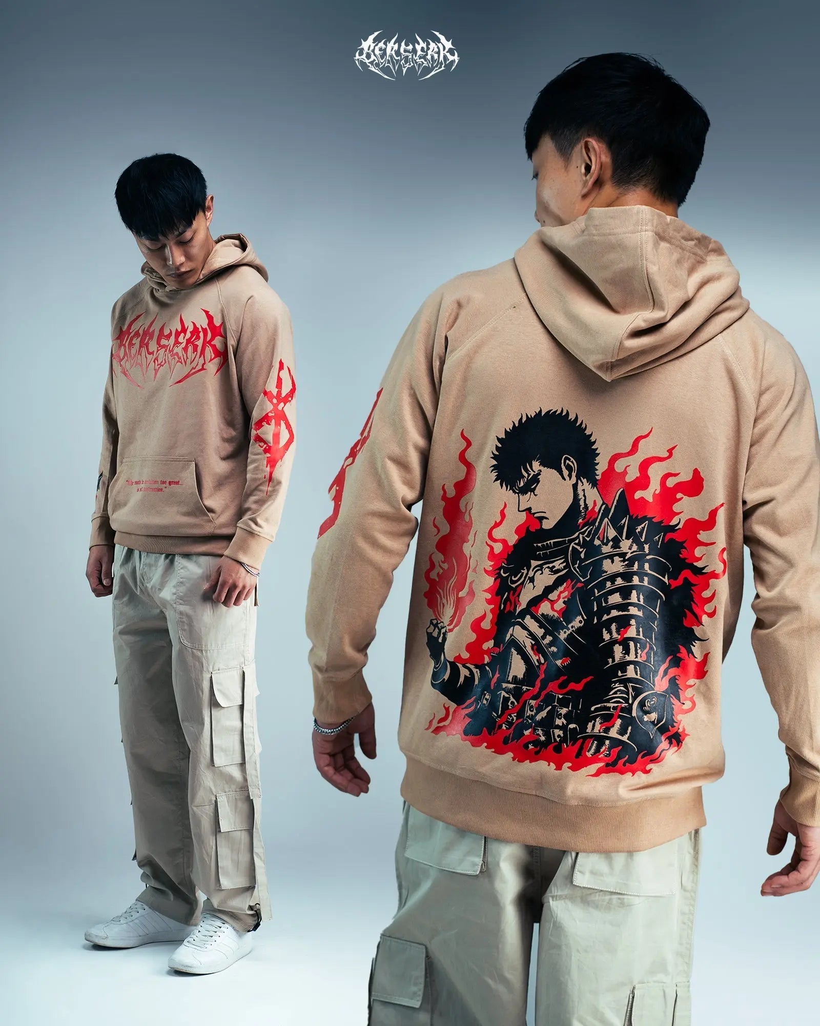 Gut's Flame / Berserk / Oversized Hoodie ZAMS