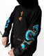 Blue Dragon / Oversized Hoodie - ZAMS