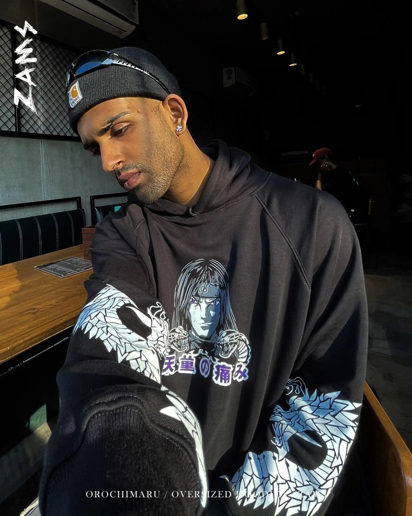 Orochimaru / Oversized Hoodie - ZAMS