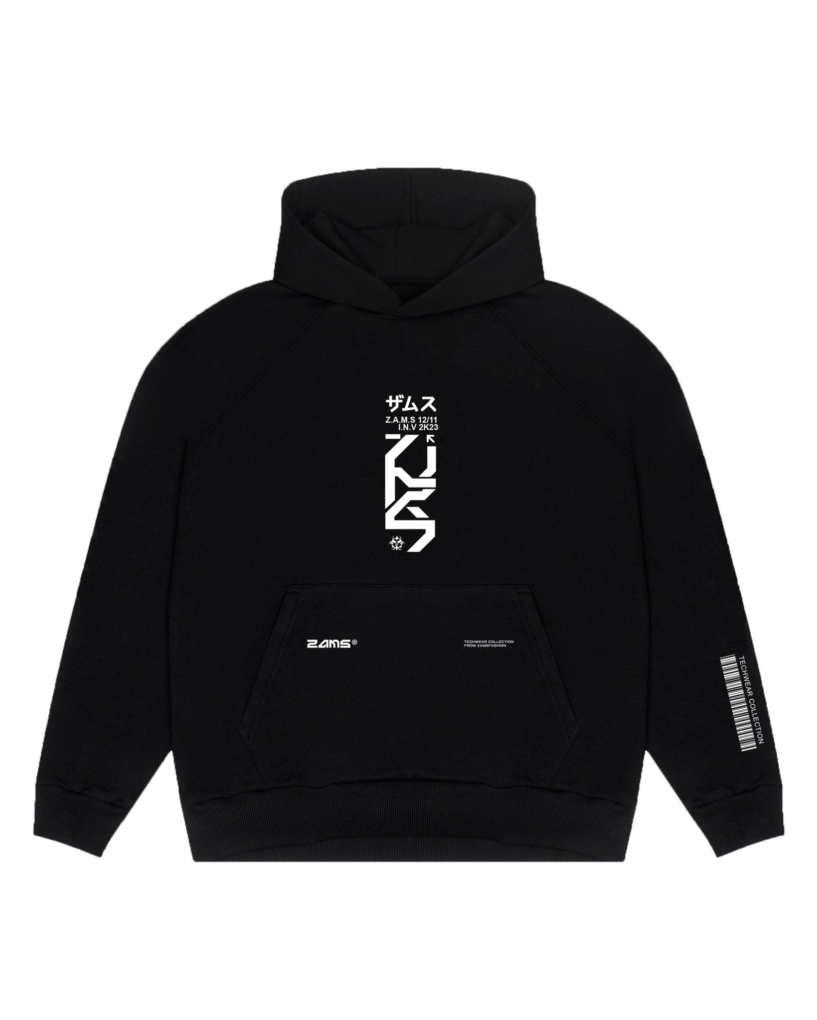 TECHWEAR 01 / Oversized Hoodie - ZAMS